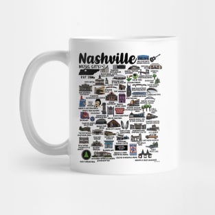 Nashville Tennessee Mug